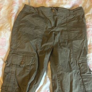 Y2K army green cargo pants, worn once